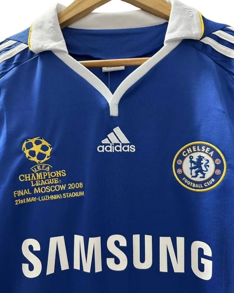 Koszulka Piłkarska Chelsea Londyn 2007/2008 Home Retro