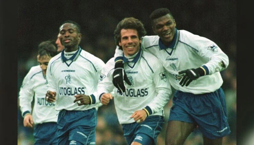 Koszulka Piłkarska Chelsea Londyn 1999/2000 Away Retro