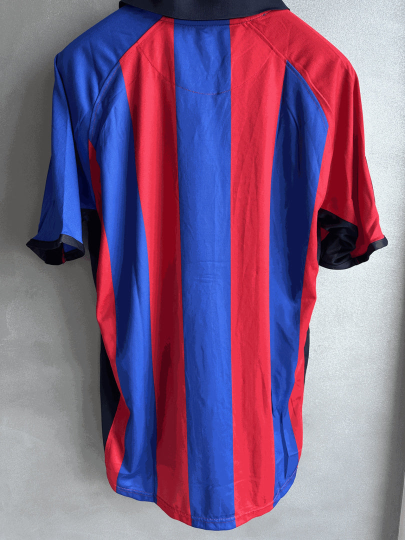 Koszulka Piłkarska FC Barcelona 2001/2002 Home Retro
