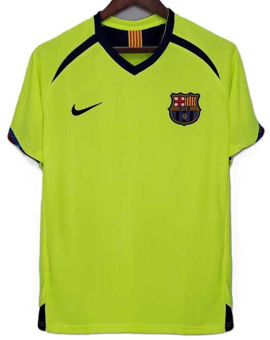 Koszulka Piłkarska FC Barcelona 2005/2006 Retro Wyjazdowa