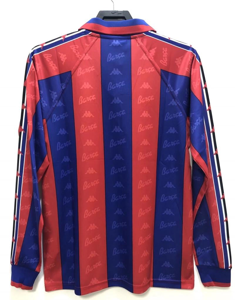 Koszulka Piłkarska FC Barcelona 1996/97 Retro Dł Rękaw