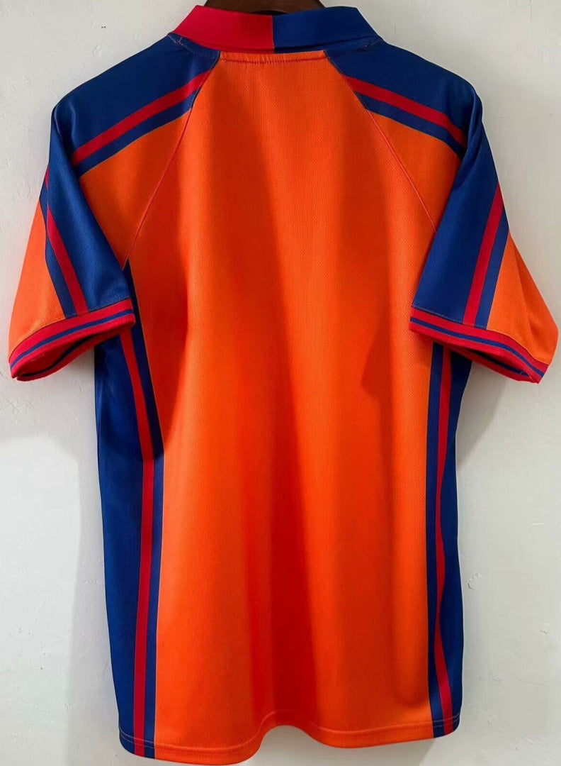 Koszulka Piłkarska FC Barcelona 1997/1998 Away Cup Retro