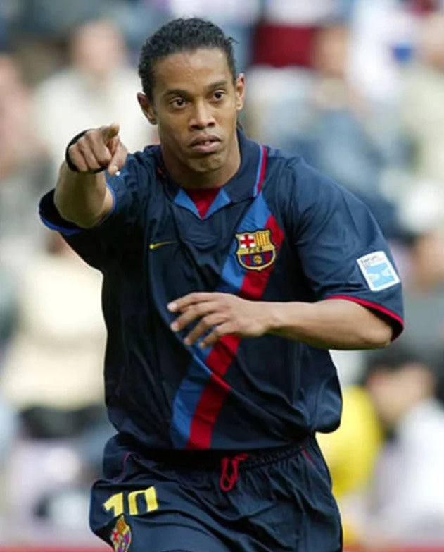 Koszulka Piłkarska FC Barcelona 2002/2003 3rd Retro