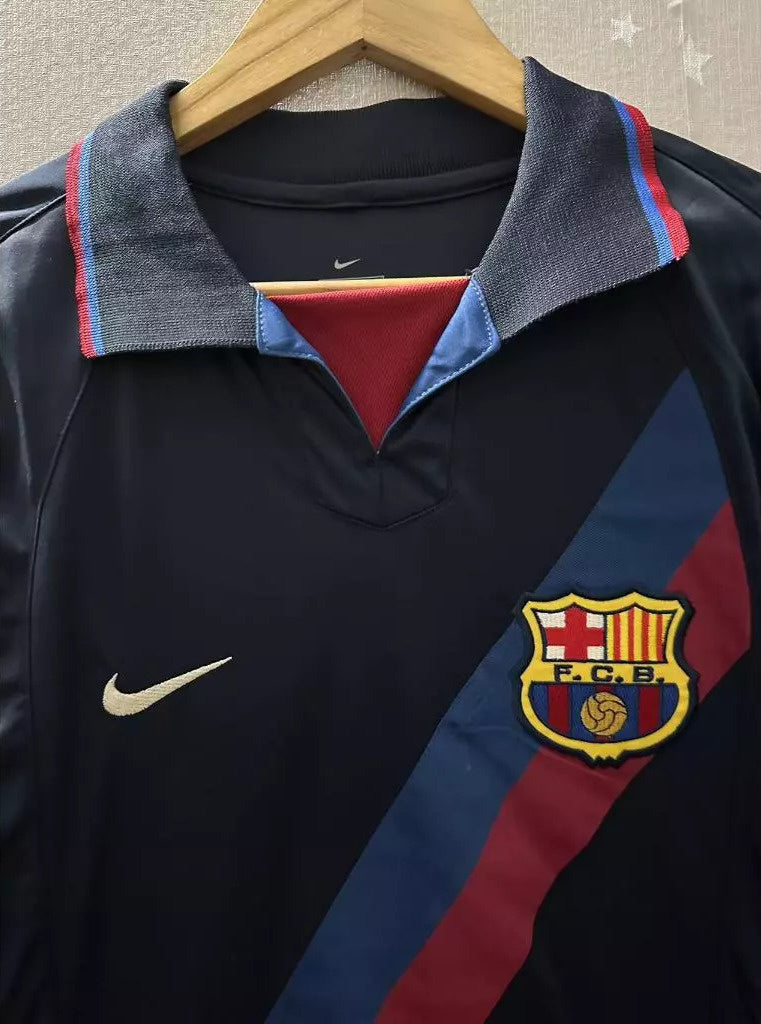 Koszulka Piłkarska FC Barcelona 2002/2003 3rd Retro