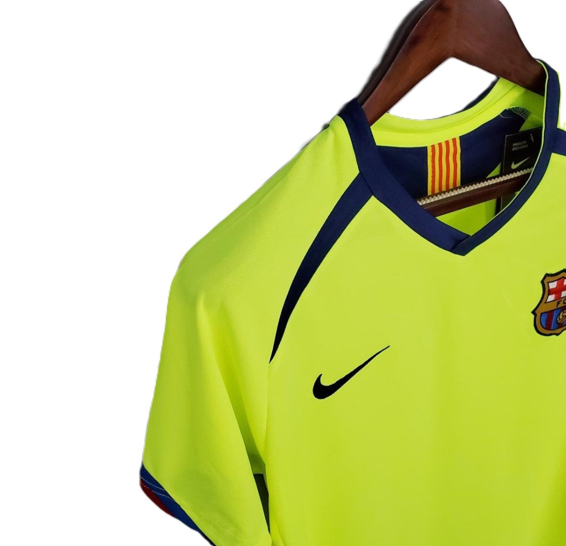 Koszulka Piłkarska FC Barcelona 2005/2006 Retro Wyjazdowa