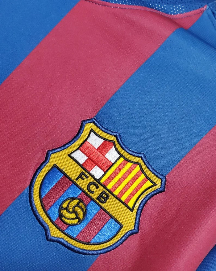 Koszulka Piłkarska FC Barcelona 2005/2006 Home Retro