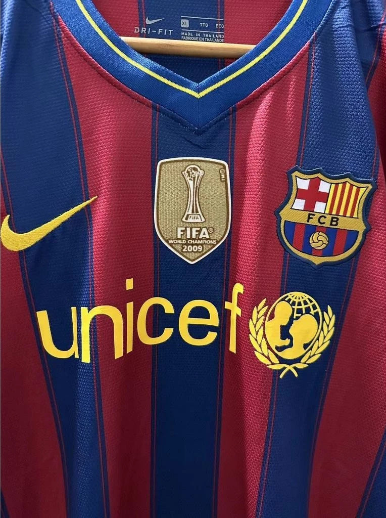 Koszulka Piłkarska FC Barcelona 2009/2010 Home Retro