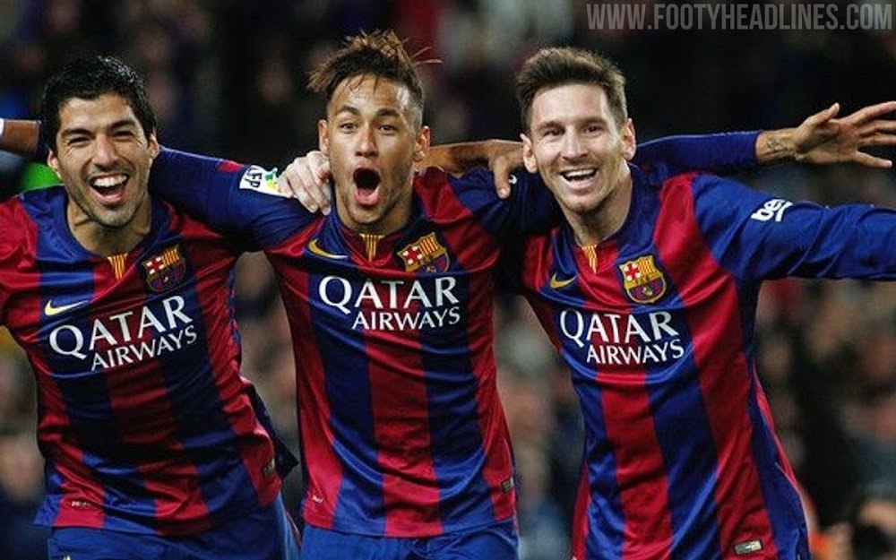 Koszulka Piłkarska FC Barcelona 2014/2015 Home UCL Final Retro