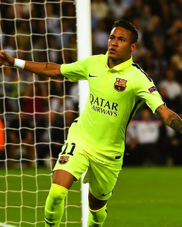 Koszulka Piłkarska FC Barcelona 2014/2015 Away Retro