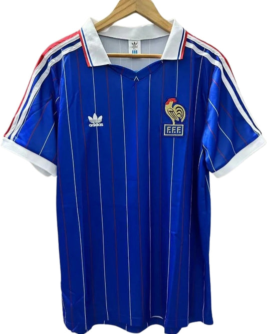 Koszulka Piłkarska Francja 1982 Home Retro