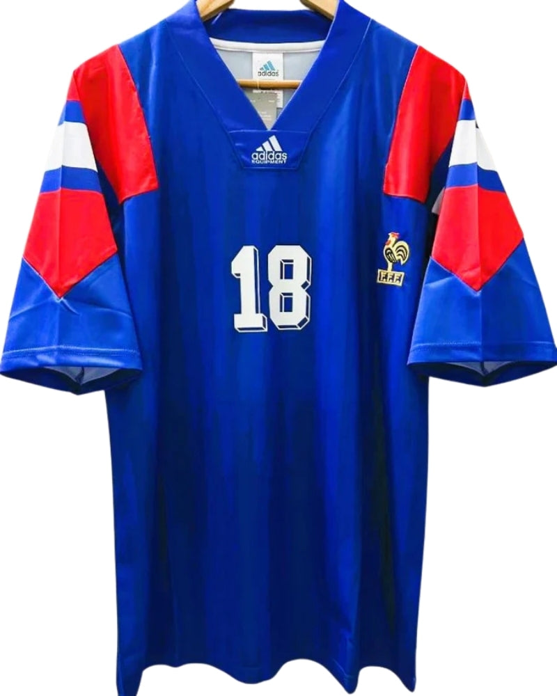 Koszulka Piłkarska Francja 1992/1994 Home Retro