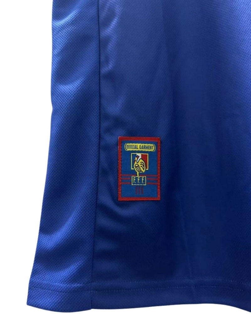 Koszulka Piłkarska Francja 1998 Home MŚ Retro