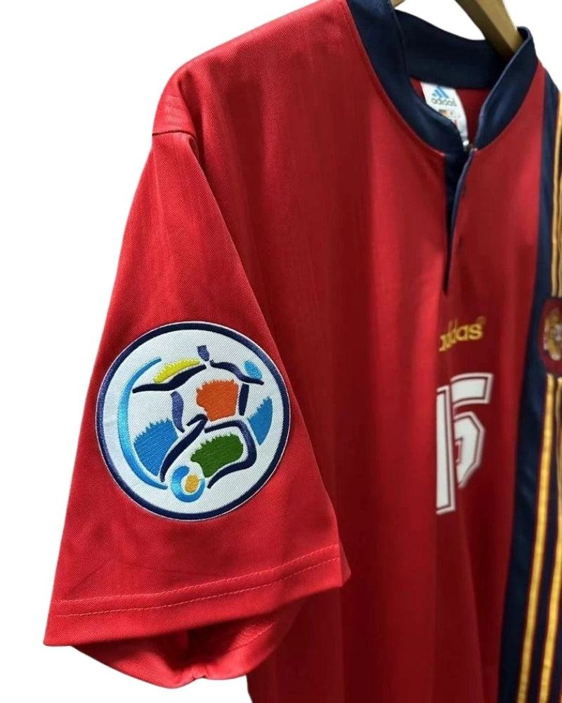 Koszulka Piłkarska Hiszpania 1996 Home Retro