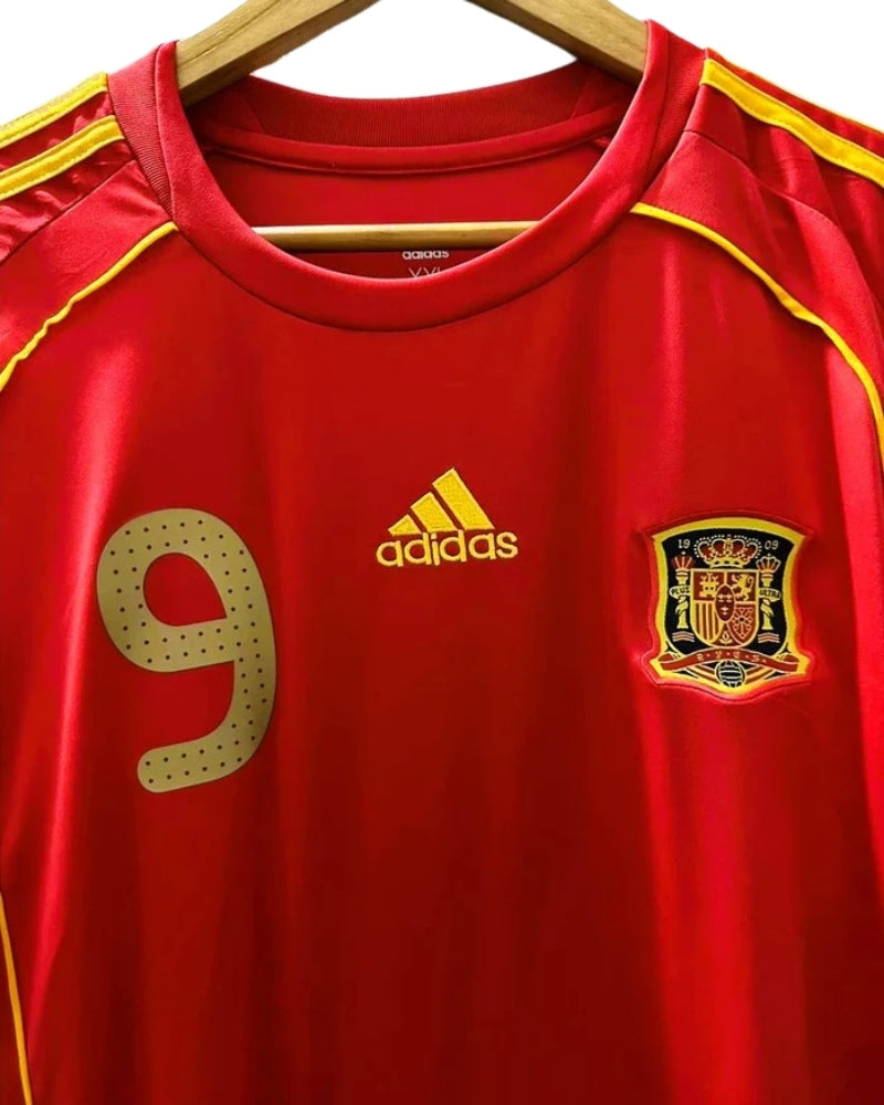 Koszulka Piłkarska Hiszpania 2008 Home Retro