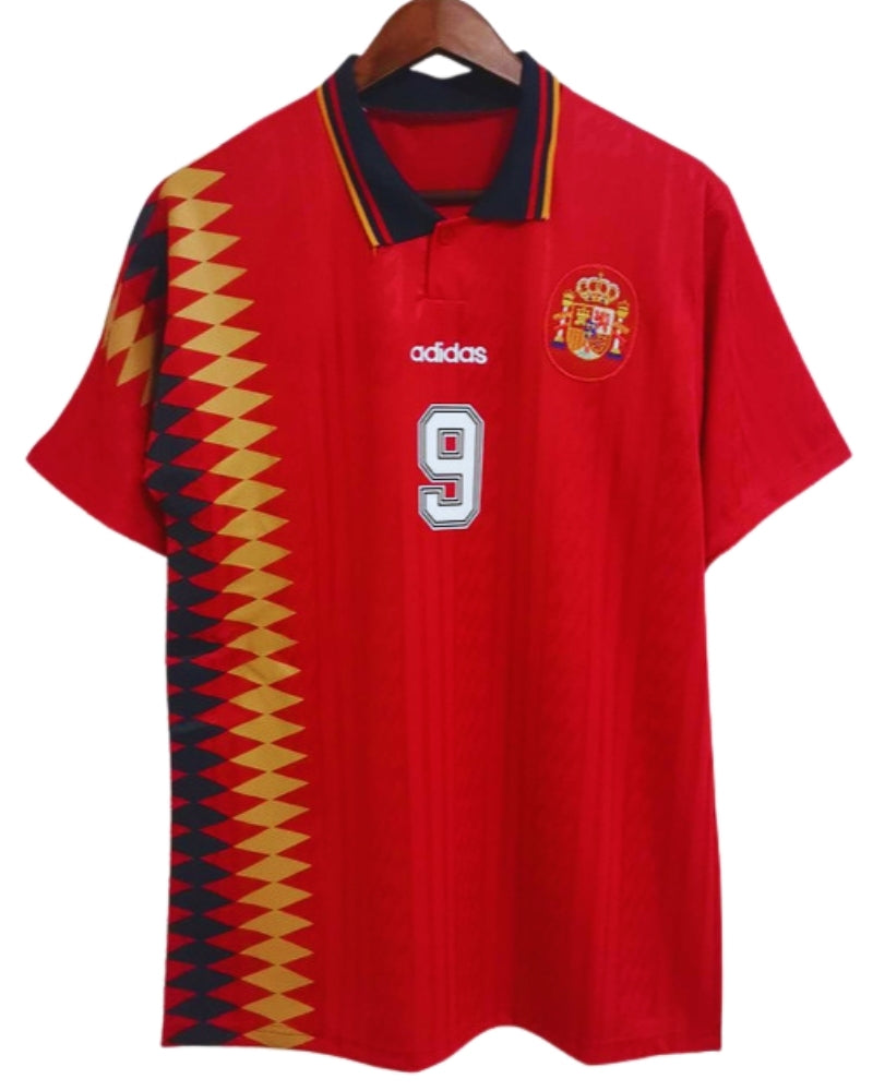 Koszulka Piłkarska Hiszpania 1994 Home Retro