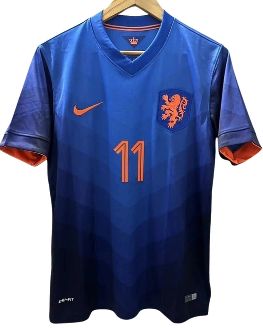 Koszulka Piłkarska Holandia 2014 Away Retro