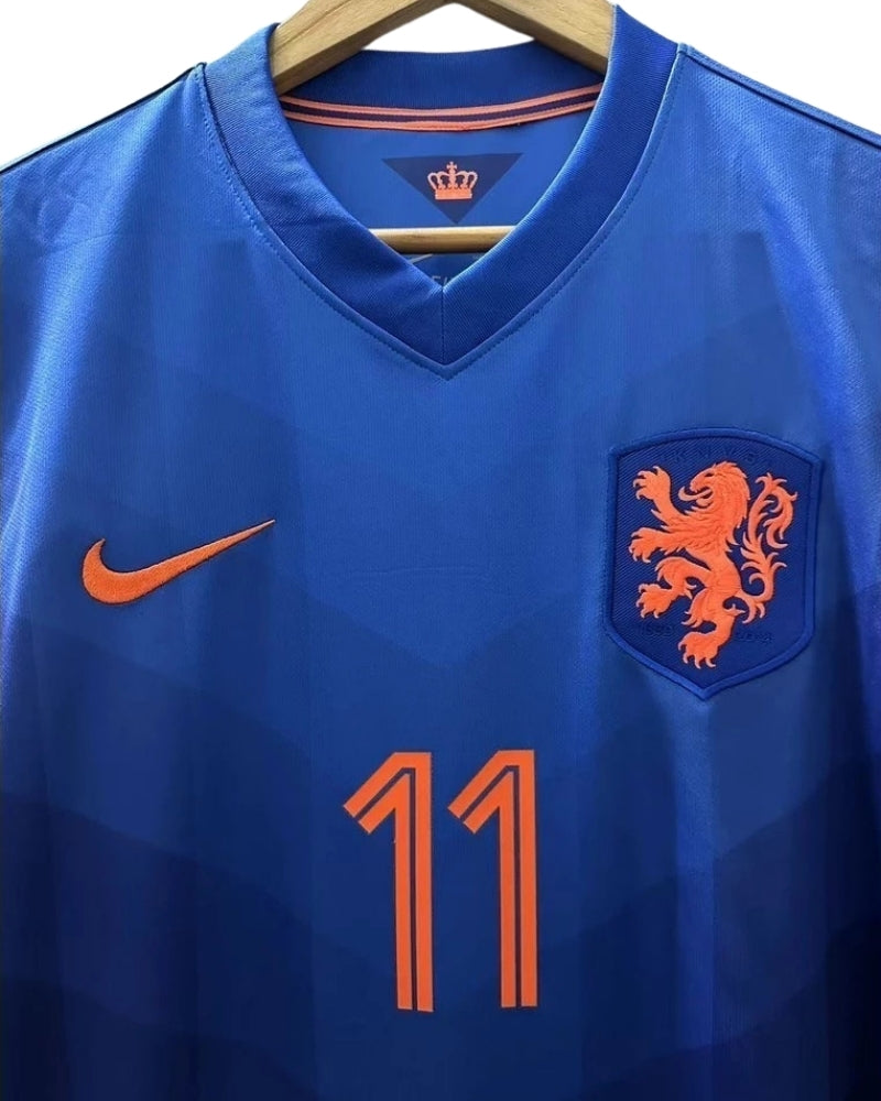 Koszulka Piłkarska Holandia 2014 Away Retro