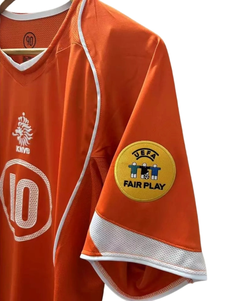 Koszulka Piłkarska Holandia Euro 2004 Home Retro