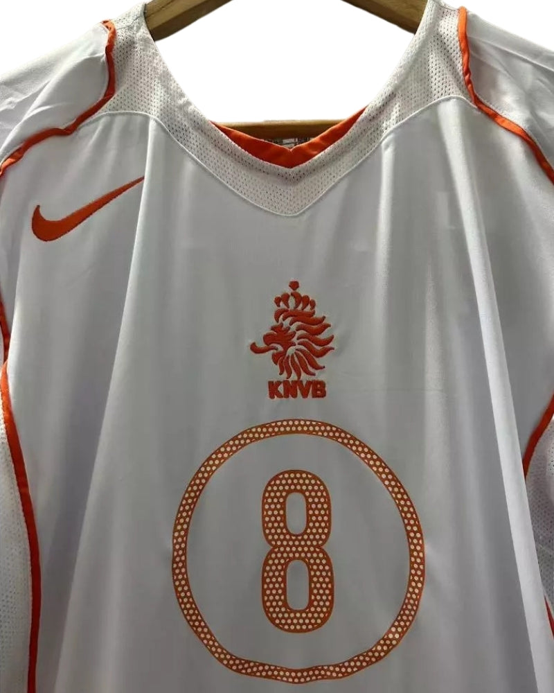 Koszulka Piłkarska Holandia Euro 2004 Away Retro