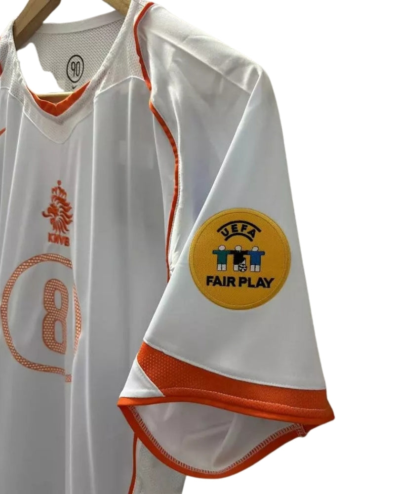 Koszulka Piłkarska Holandia Euro 2004 Away Retro