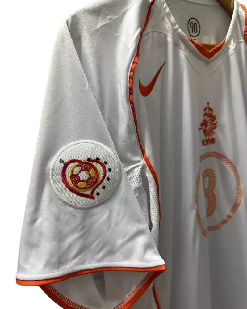 Koszulka Piłkarska Holandia Euro 2004 Away Retro