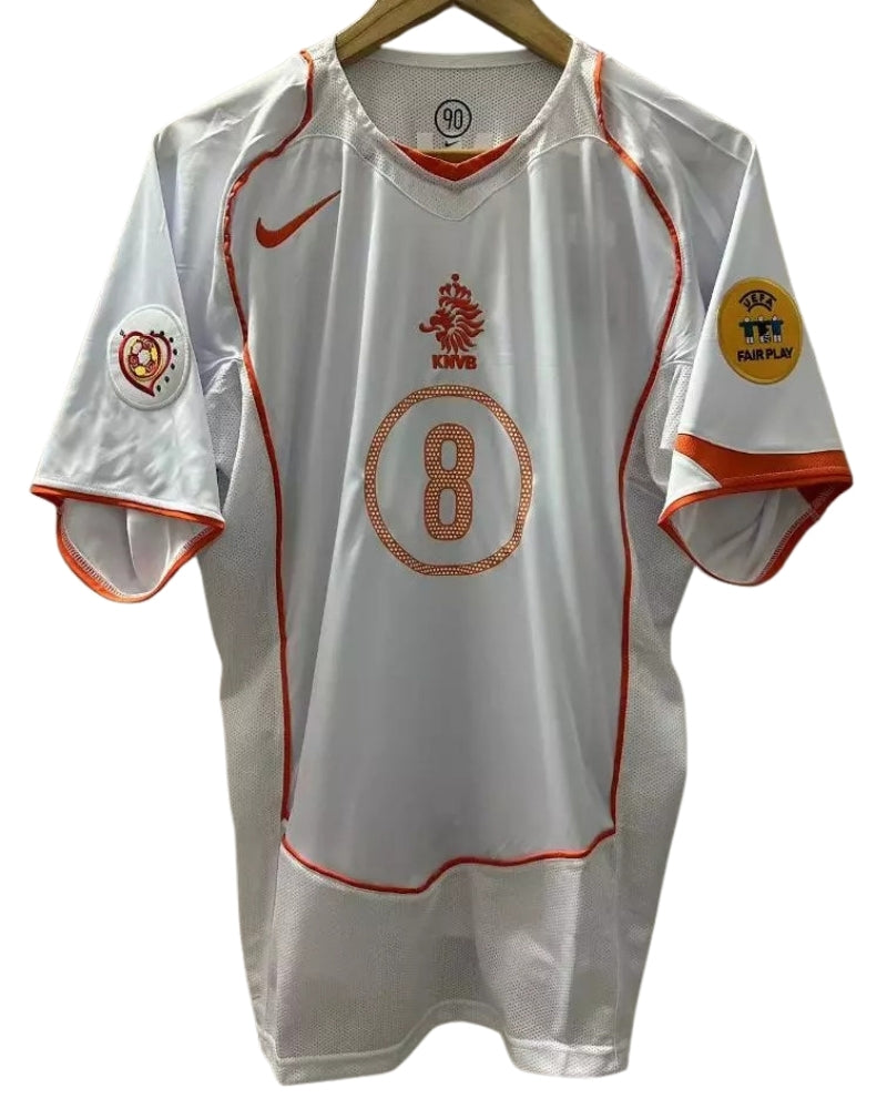 Koszulka Piłkarska Holandia Euro 2004 Away Retro