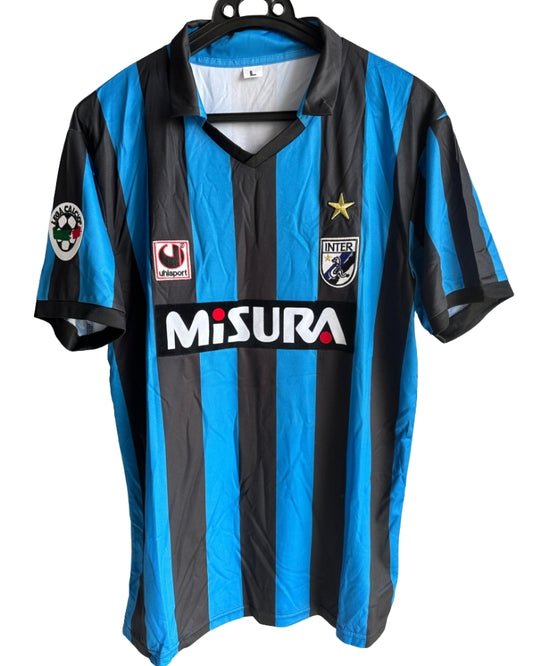 Koszulka Piłkarska Inter Mediolan 1989/1990 Home Retro