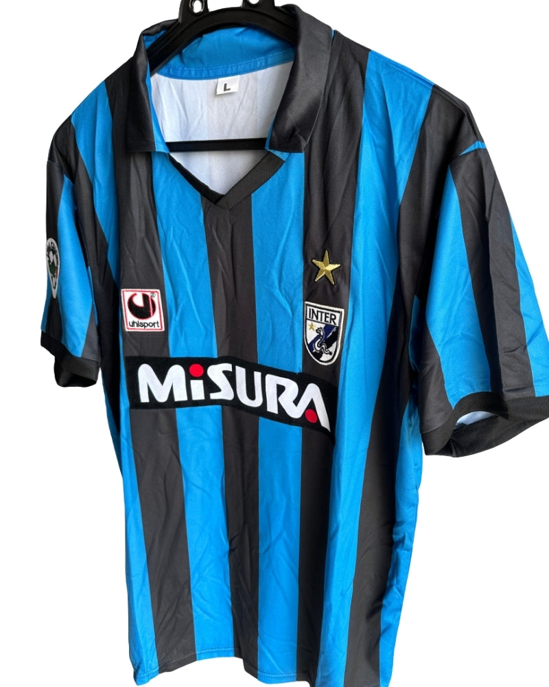 Koszulka Piłkarska Inter Mediolan 1989/1990 Home Retro