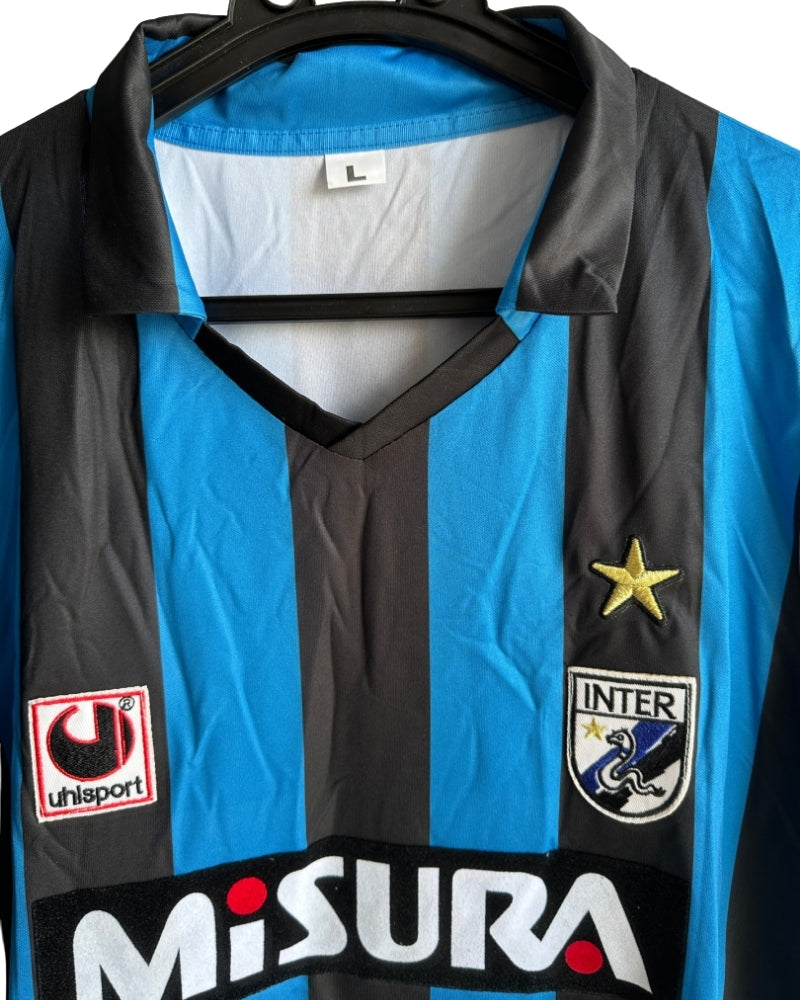 Koszulka Piłkarska Inter Mediolan 1989/1990 Home Retro