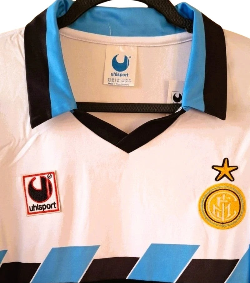 Koszulka Piłkarska Inter Mediolan 1990/1991 Away Retro