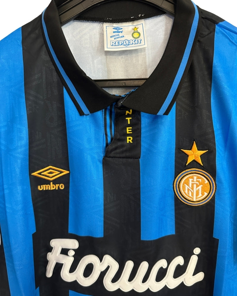 Koszulka Piłkarska Inter Mediolan 1993/1994 Home Retro