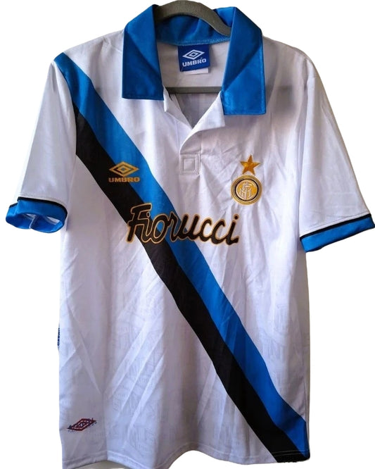 Koszulka Piłkarska Inter Mediolan 1994/1995 Away Retro