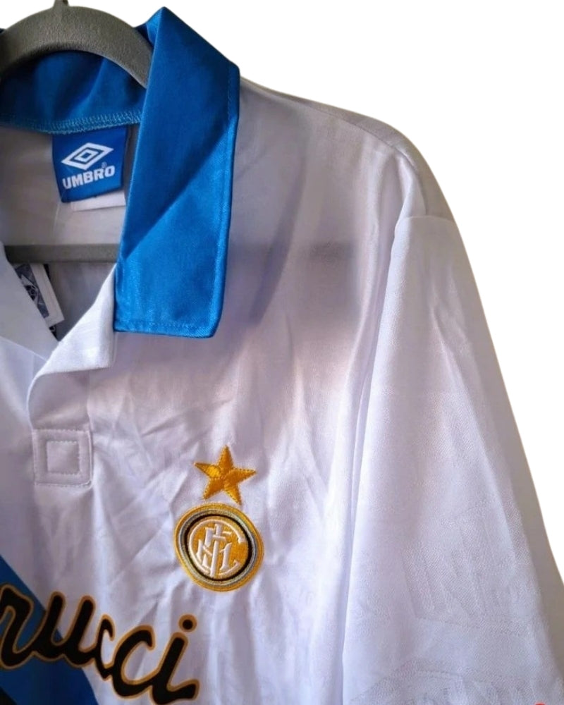 Koszulka Piłkarska Inter Mediolan 1994/1995 Away Retro