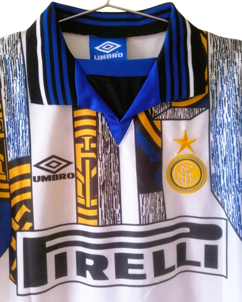 Koszulka Piłkarska Inter Mediolan 1995/1996 Away Retro