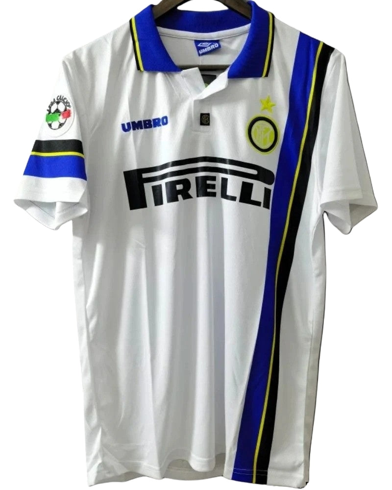 Koszulka Piłkarska Inter Mediolan 1997/1998 Away Retro