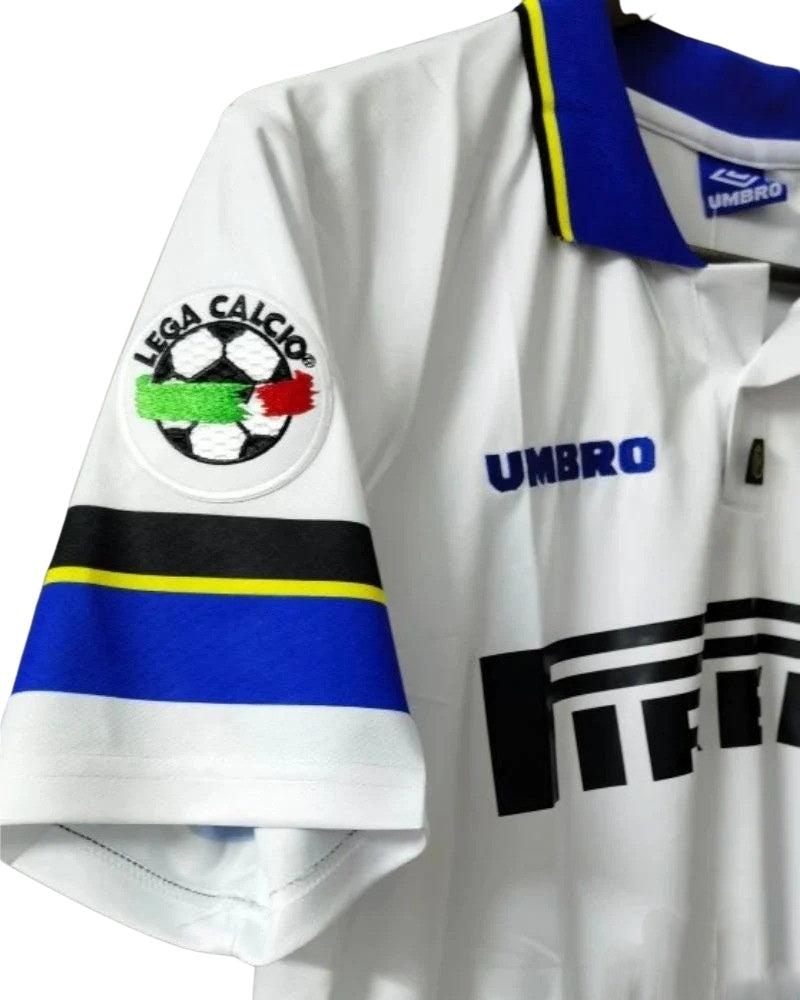 Koszulka Piłkarska Inter Mediolan 1997/1998 Away Retro