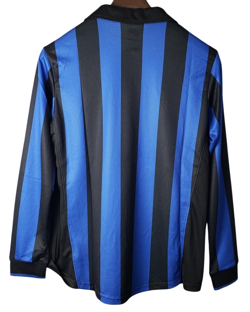 Koszulka Piłkarska Inter Mediolan 1998/1999 Home Retro Długi Rękaw