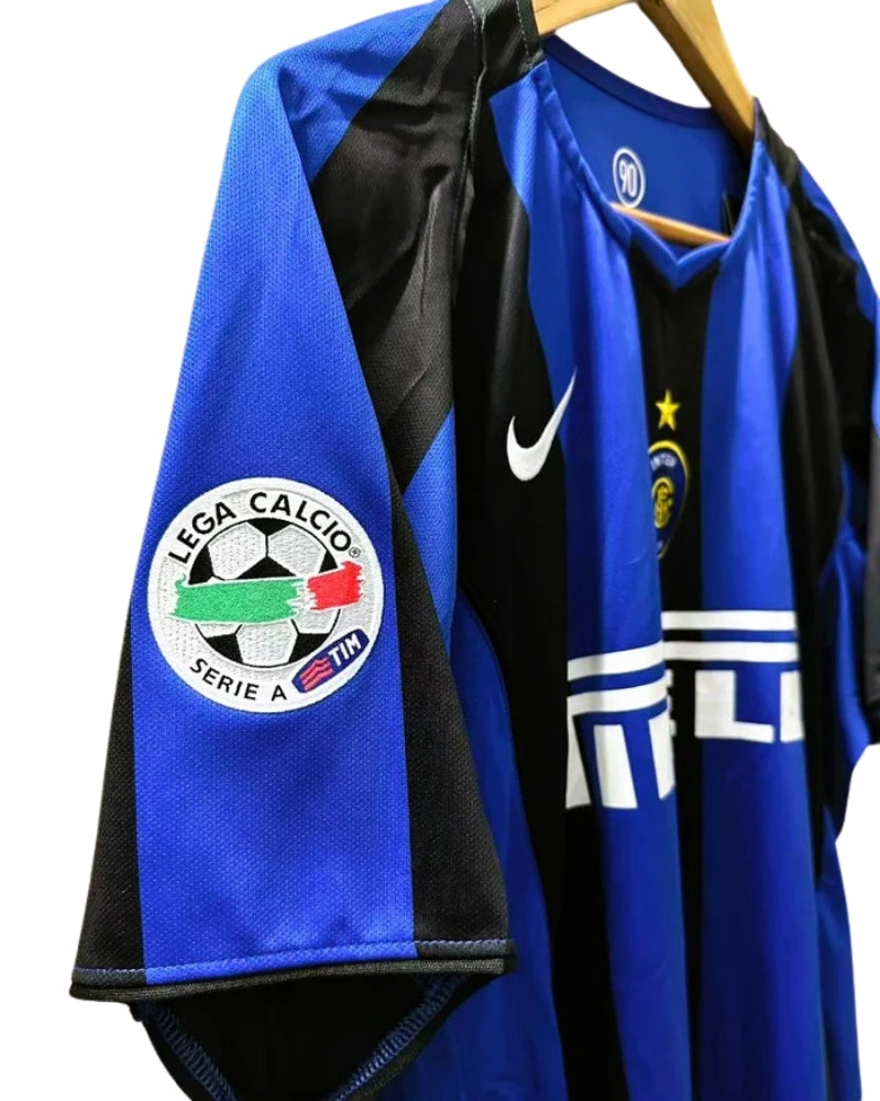 Koszulka Piłkarska Inter Mediolan 2004/2005 Home Retro