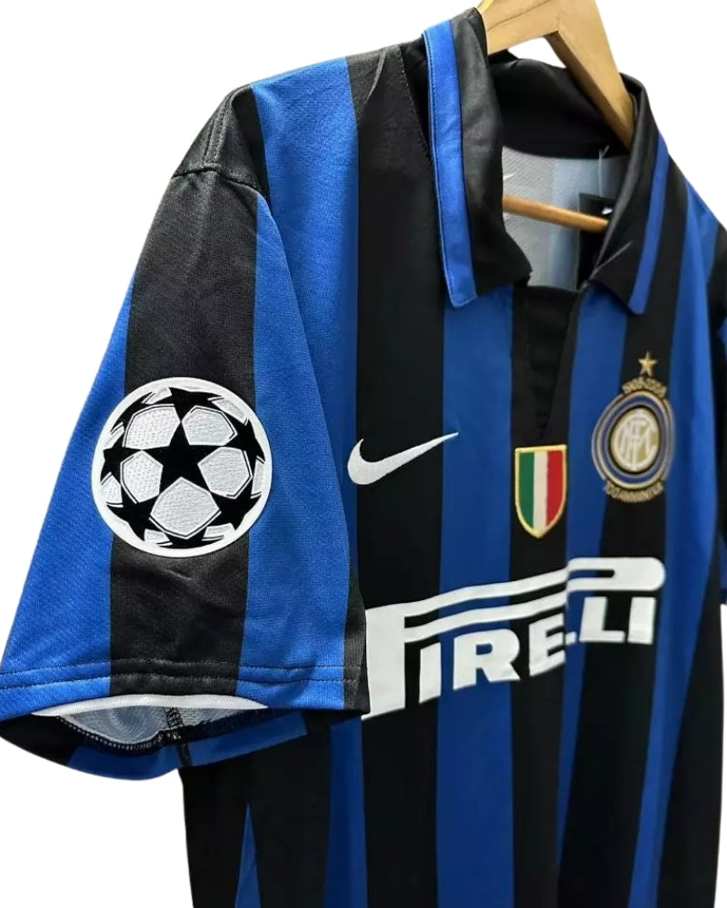 Koszulka Piłkarska Inter Mediolan 2007/2008 Home Retro