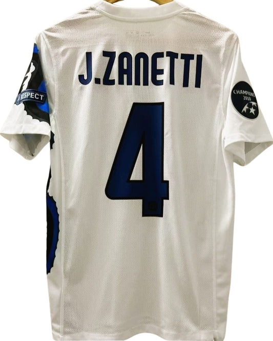 Koszulka Piłkarska Inter Mediolan 2010/2011 Away Retro