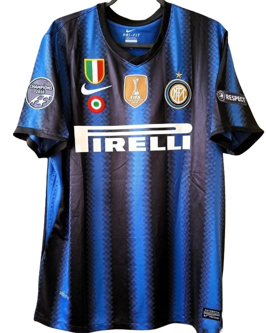 Koszulka Piłkarska Inter Mediolan 2010/2011 Home Retro