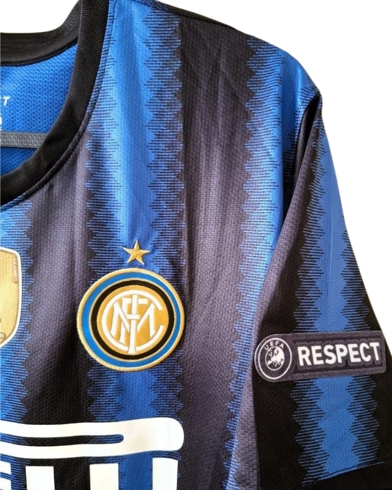 Koszulka Piłkarska Inter Mediolan 2010/2011 Home Retro