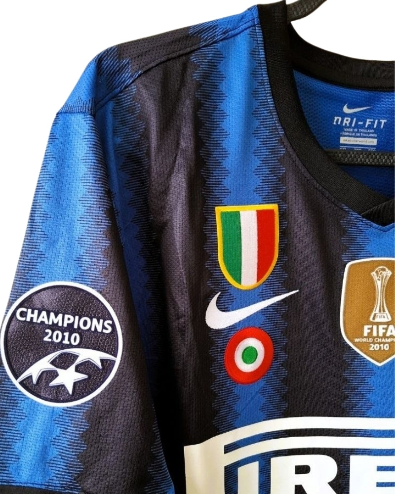 Koszulka Piłkarska Inter Mediolan 2010/2011 Home Retro