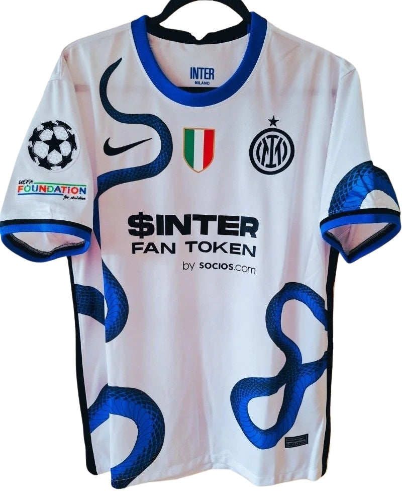 Koszulka Piłkarska Inter Mediolan 2021/2022 Away Retro