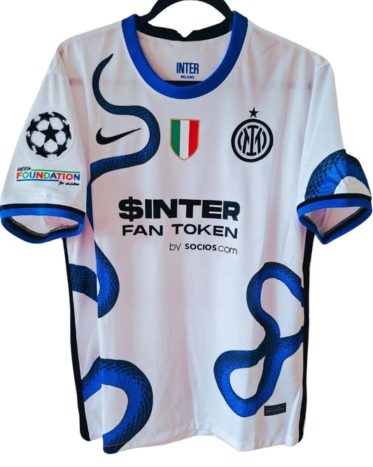 Koszulka Piłkarska Inter Mediolan 2021/2022 Away Retro
