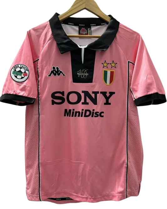 Koszulka Piłkarska Juventus Turyn 1997/1998 Pink Retro