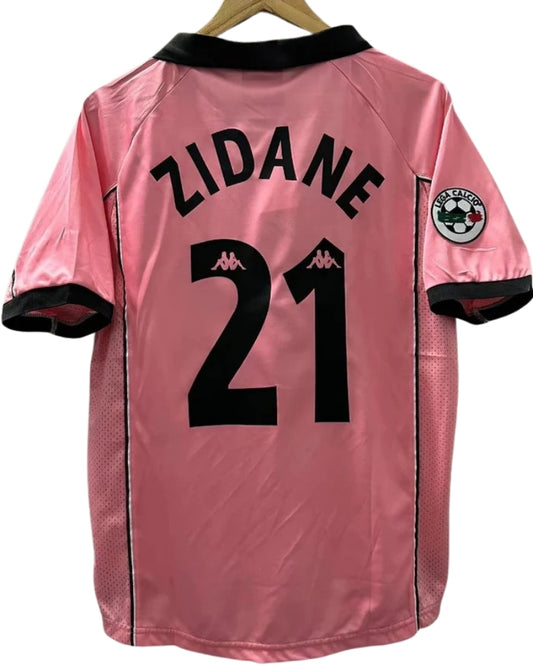 Koszulka Piłkarska Juventus Turyn 1997/1998 Pink Retro