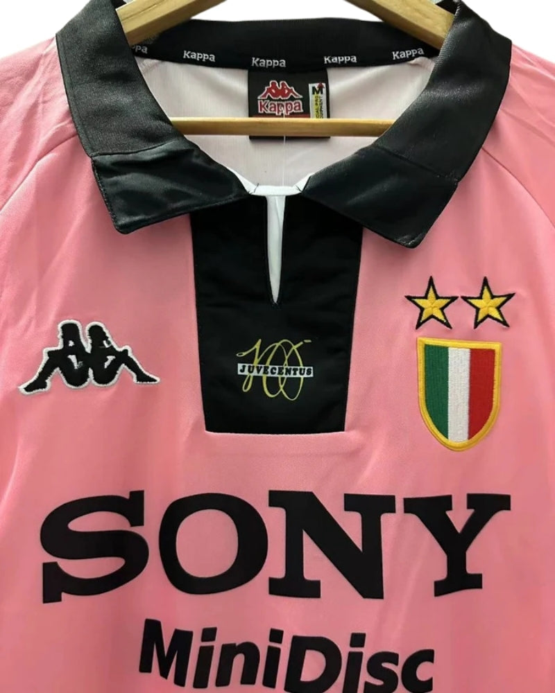 Koszulka Piłkarska Juventus Turyn 1997/1998 Pink Retro