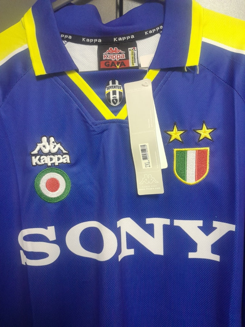 Koszulka Piłkarska Juventus Turyn 1997/1998 Retro Away Dł Rękaw