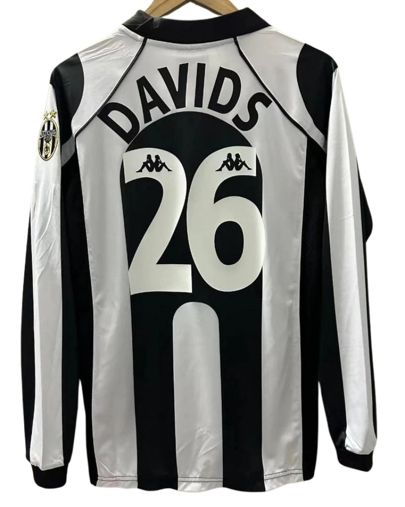 Koszulka Piłkarska Juventus Turyn 1997/1998 Retro Home Długi Rękaw
